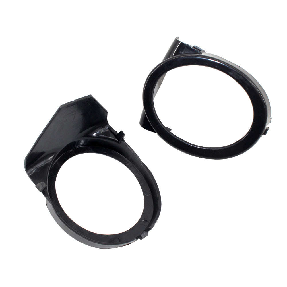 Front Bumper Fog Light Ring Cover Lamp Grille Surround Trim Replacement for BMW 3 E46 M3 Sport 2000-