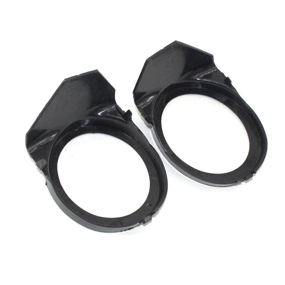 Front Bumper Fog Light Ring Cover Lamp Grille Surround Trim Replacement for BMW 3 E46 M3 Sport 2000-