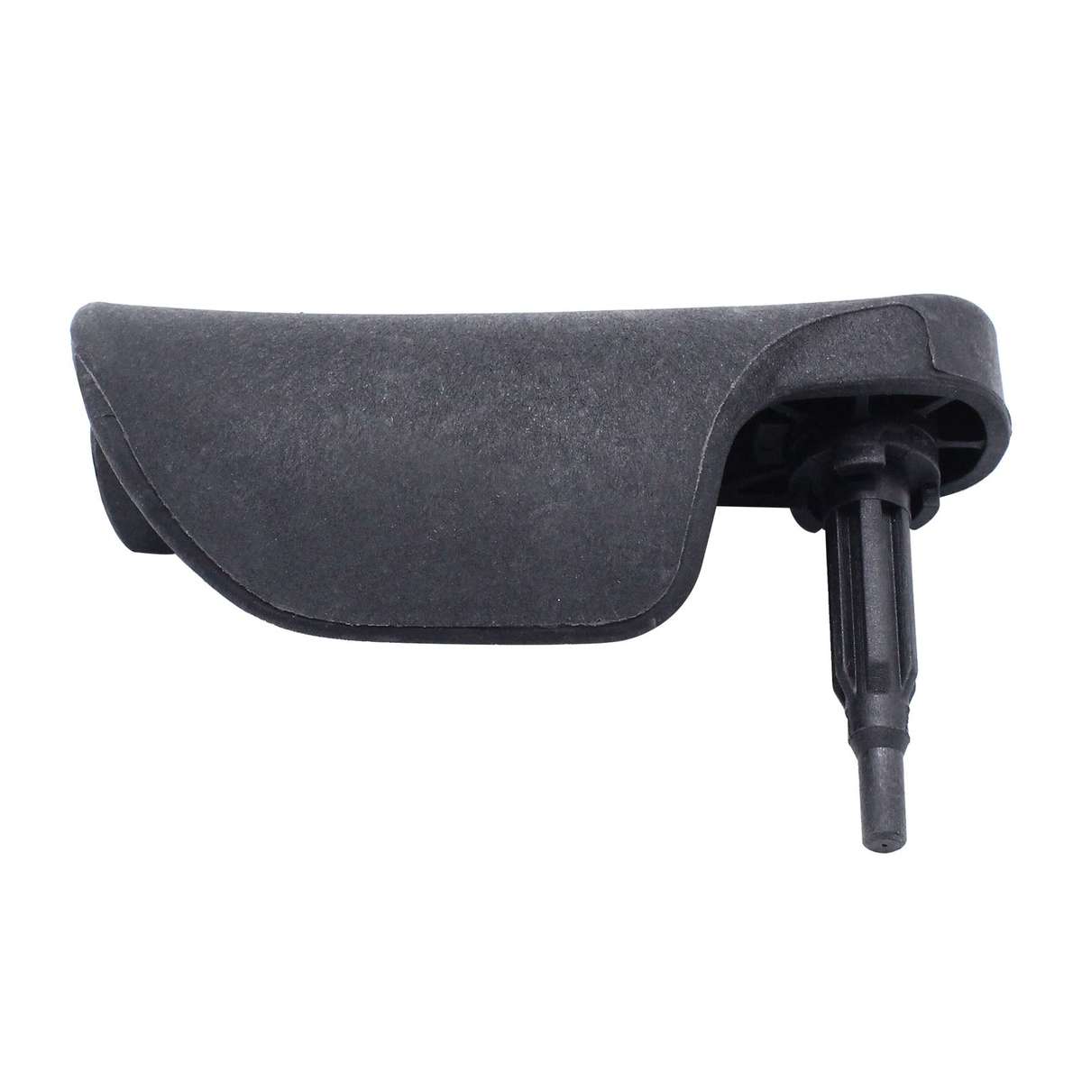 Black Bonnet Release Handle Right Hand Drive Replacement for Audi TT MK2 2007-2014