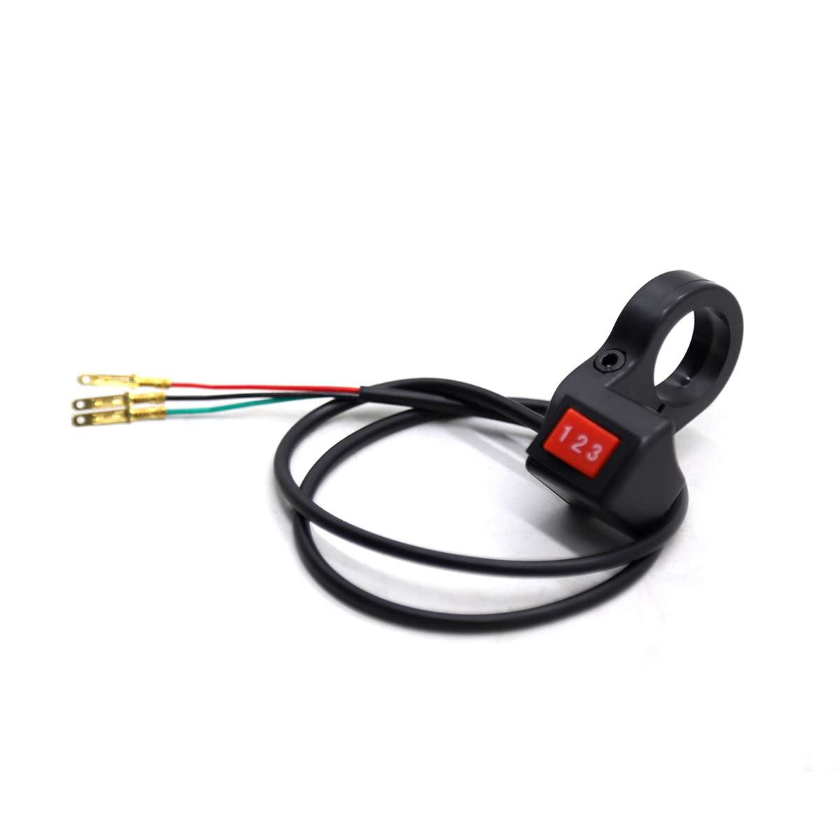 Motorcycle 123 Switch 22mm 7/8in Handlebar Switch Shift Handlebar Electric 3 Speed Module Switch Shi