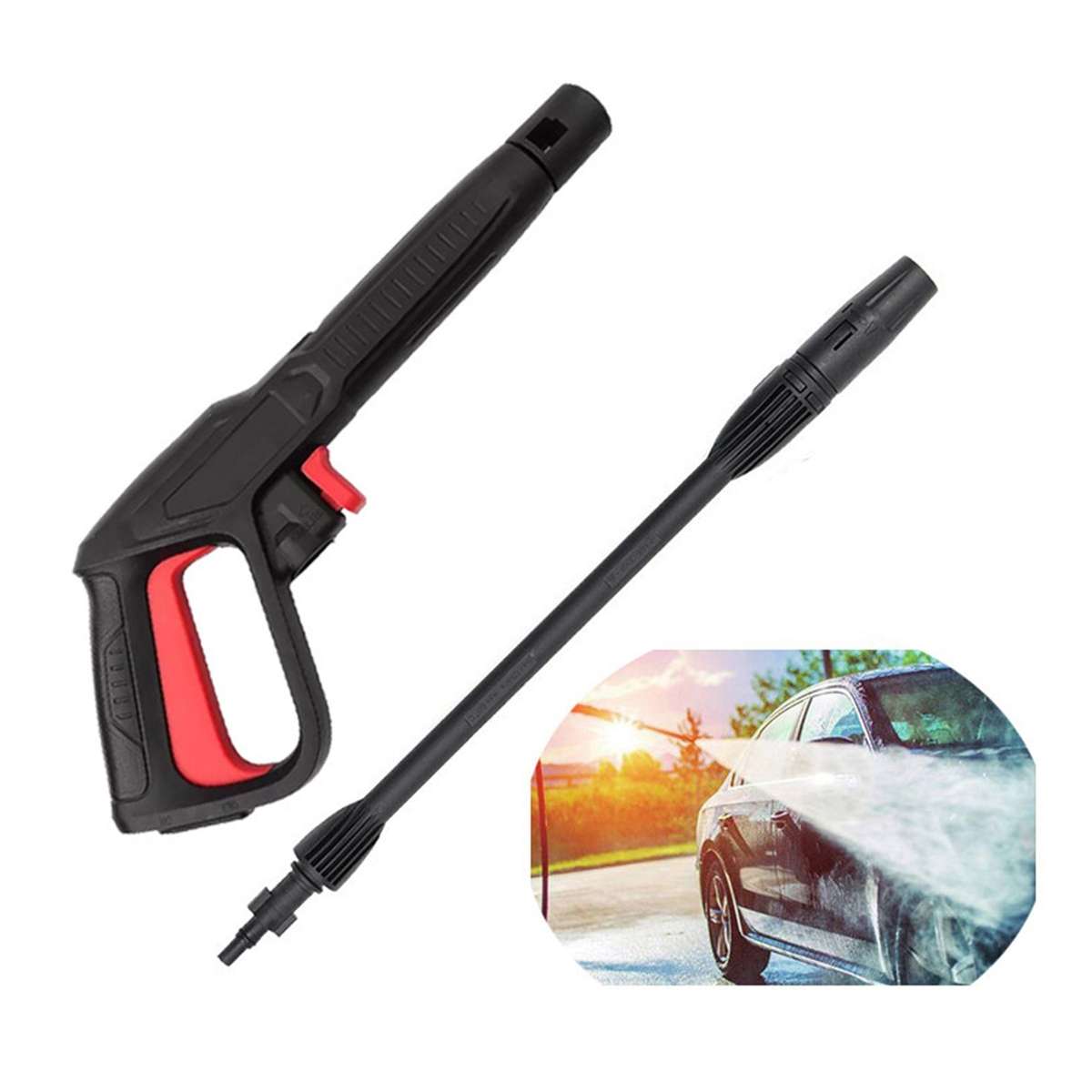Pressure Washer 16Mpa High Pressure Power Water Gun Clip-on Spray Water