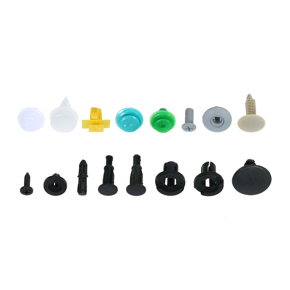 Auto Fastener Clips 100PCS Car Mixed Universal Door Trim Panel Rivet Bumper Plastic Clip Car Retaine