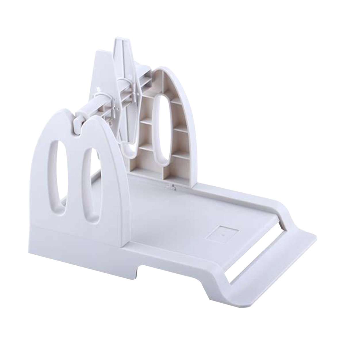 Label Holder for Desktop Thermal Label Printer 2 in 1 Rolls & Fan-Fold Stack Labels Shipping