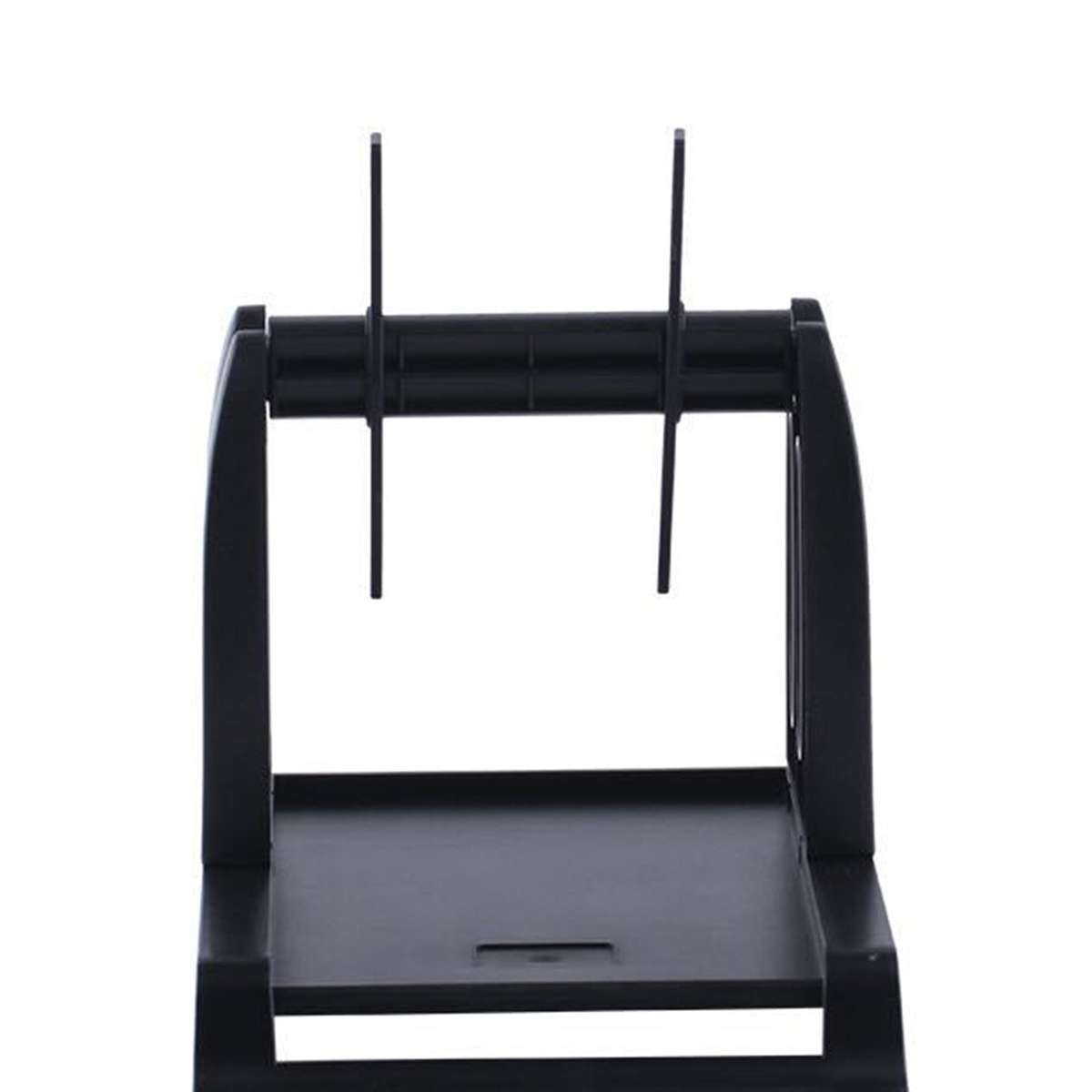 Label Holder for Desktop Thermal Label Printer 2 in 1 Rolls & Fan-Fold Stack Labels Shipping