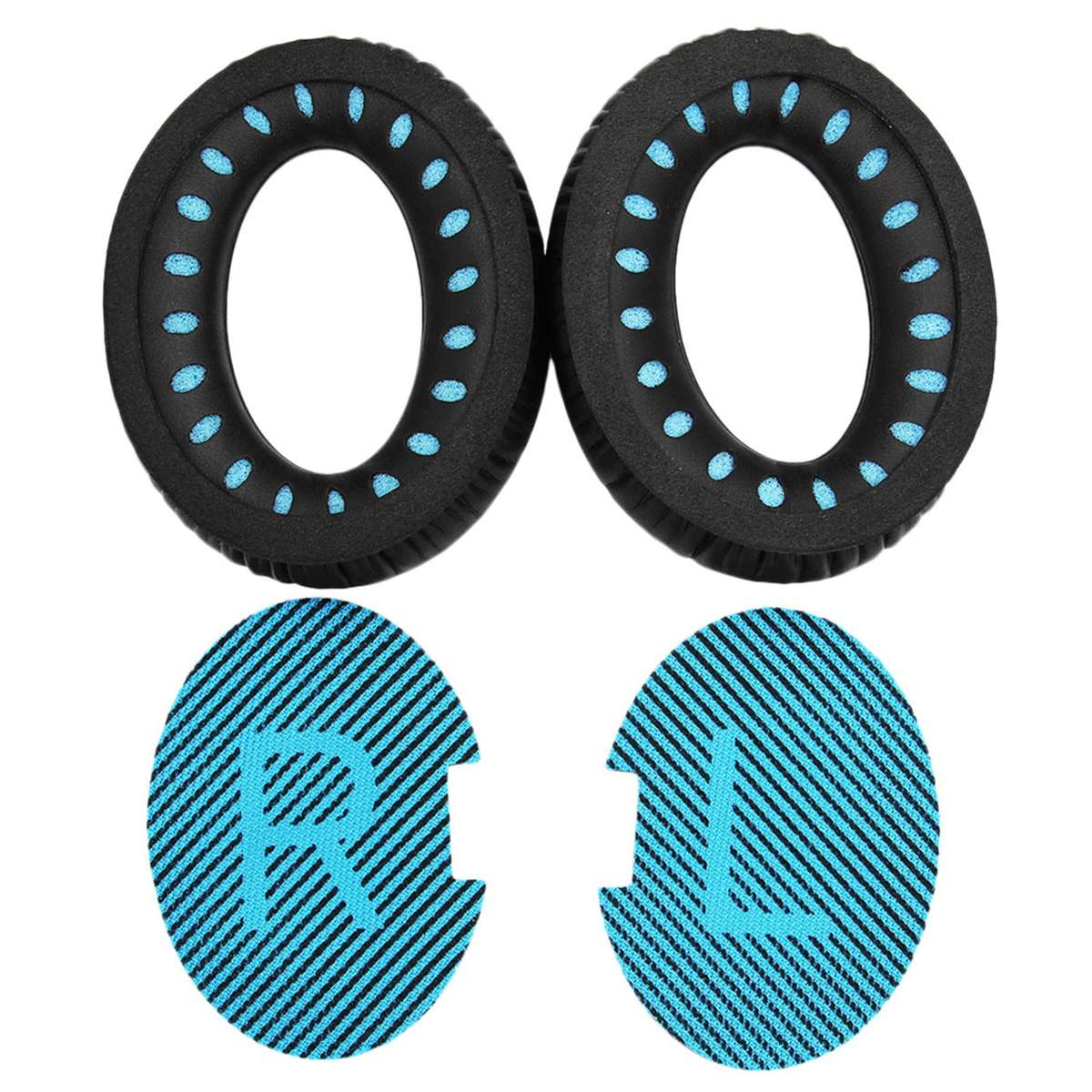 Replacement Ear Pads Ear Cushions for Bose QuietComfort QC15 QC25 QC35 Over Ear Headphones Earmuff C