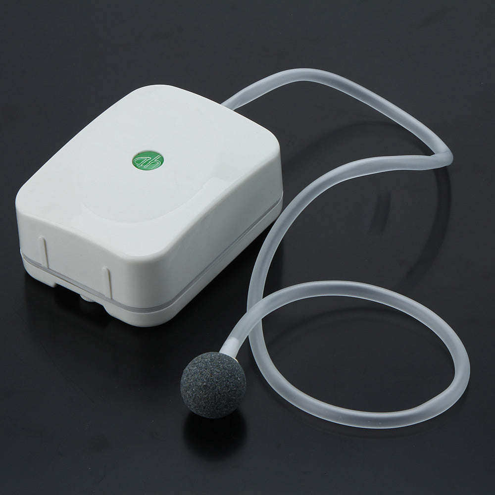 Portable Battery Air Pump Fishing Aerator Multi Speed Water Resistant Oxygenated Live Bait Aq
