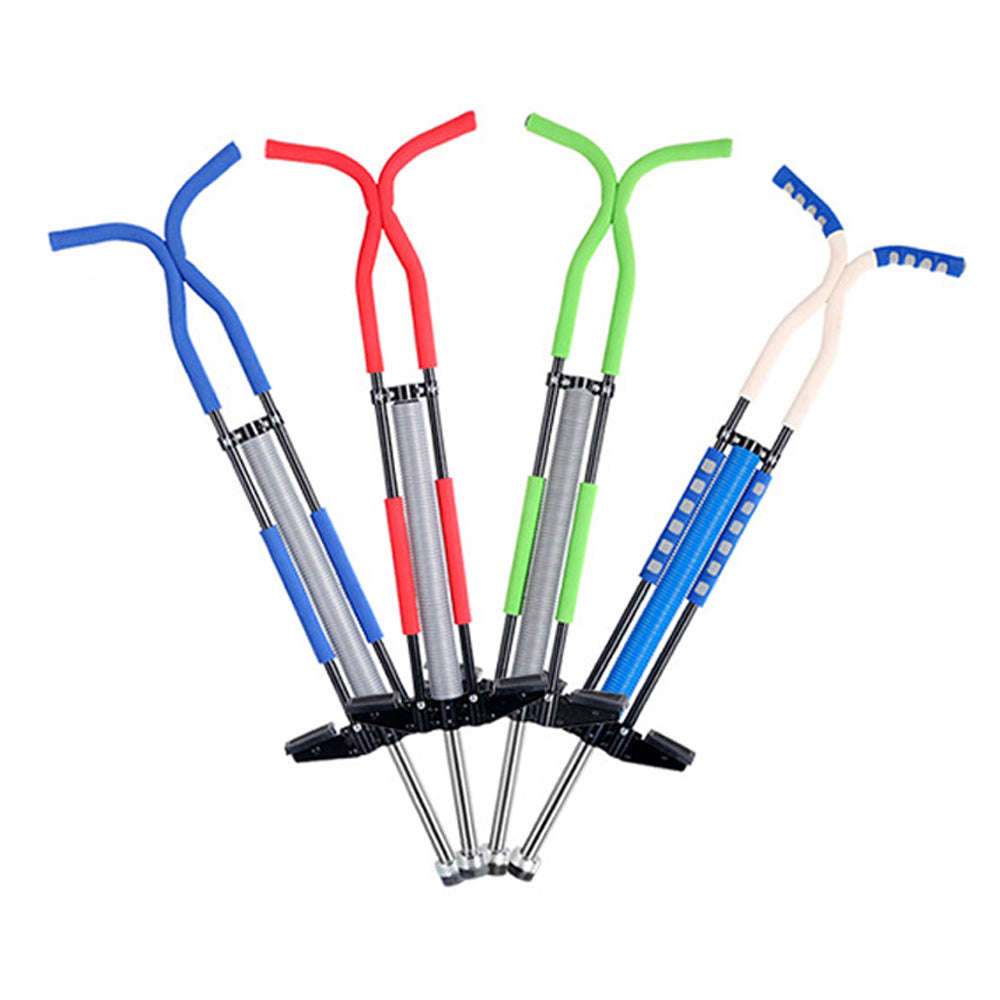 Adults/Kids Pogo Stick Jumping Stilts Fly Jumper Air Kicks Boing Outdoor Body-building Kangar