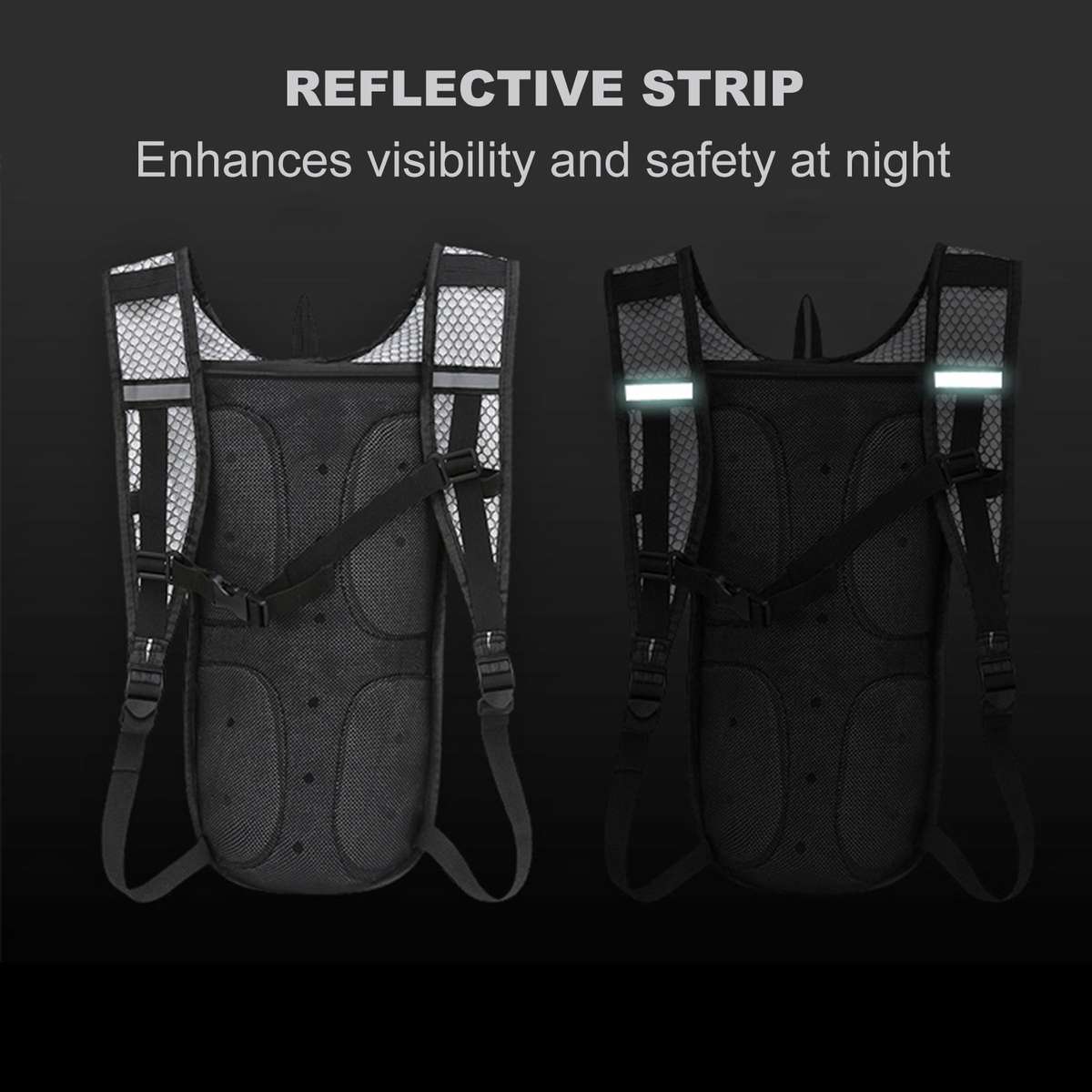 LIXADA Cycling Backpack Outdoor Running Bag with Drinking Bladder Bicycle Bag Sports Vest Ult