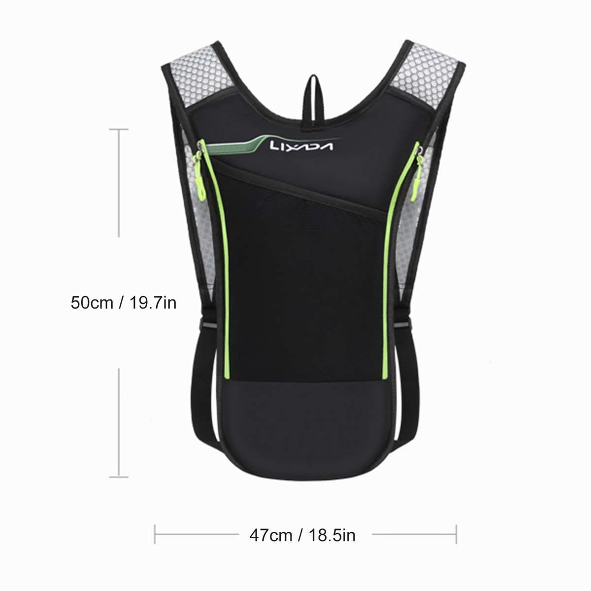 LIXADA Cycling Backpack Outdoor Running Bag with Drinking Bladder Bicycle Bag Sports Vest Ult