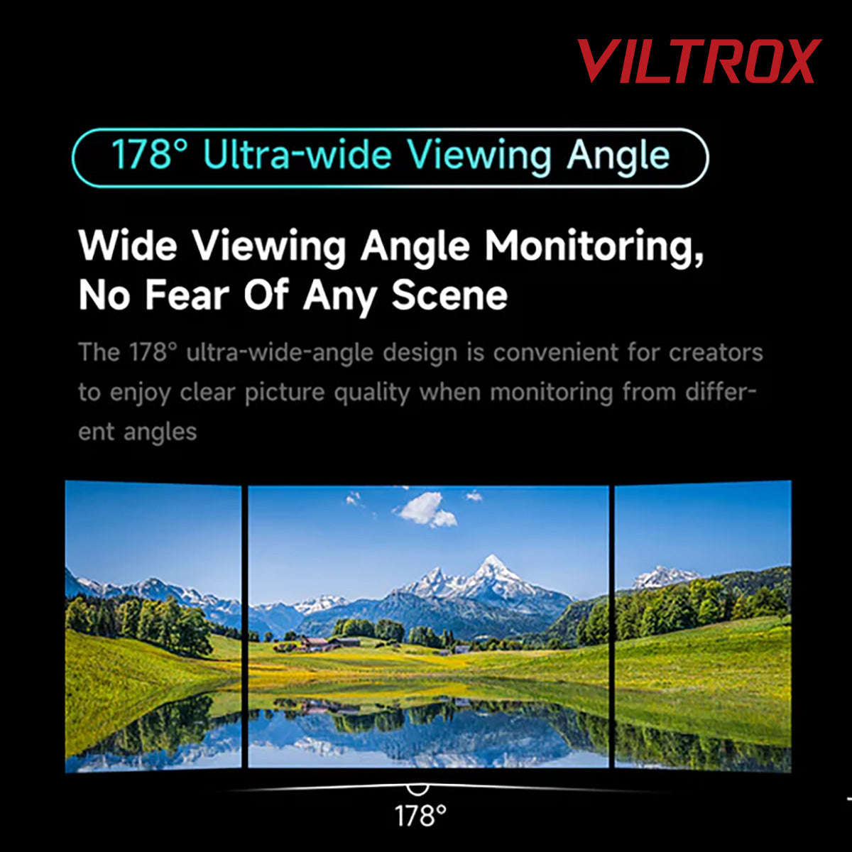 VILTROX 5.5" DC-550 HD Camera Monitor-In/Out-Door Photos/Video - VL-DC-550
