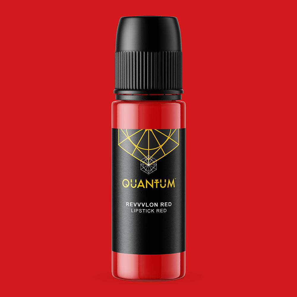 Quantum Premium Tattoo Ink - 1oz Revvvlon Red (30ml)