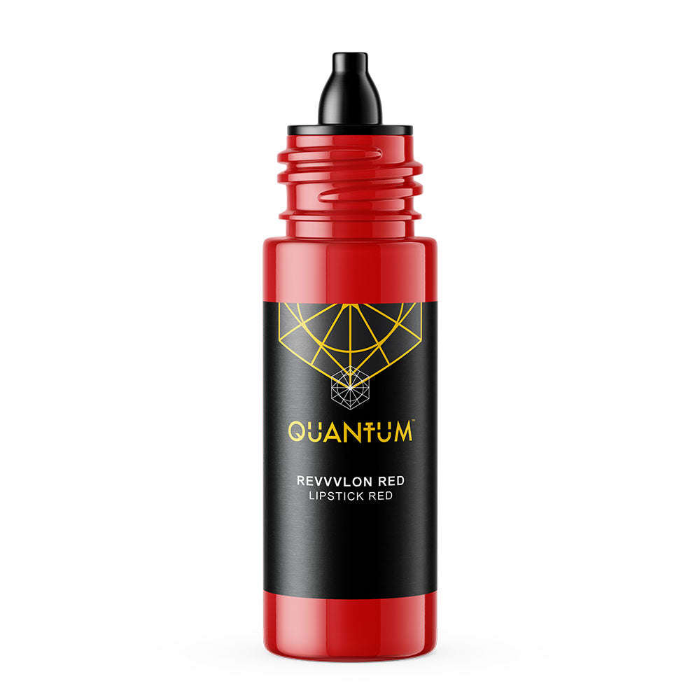 Quantum Premium Tattoo Ink - 1oz Revvvlon Red (30ml)