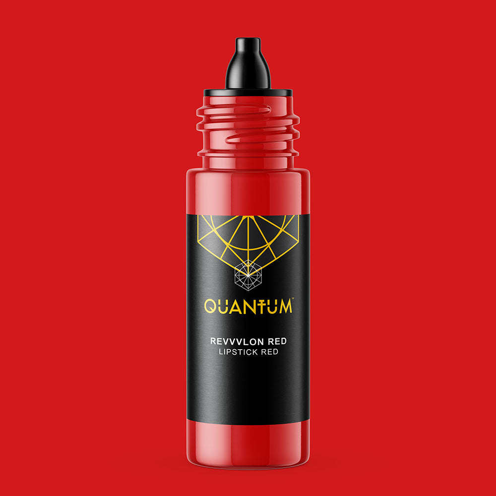 Quantum Premium Tattoo Ink - 1oz Revvvlon Red (30ml)