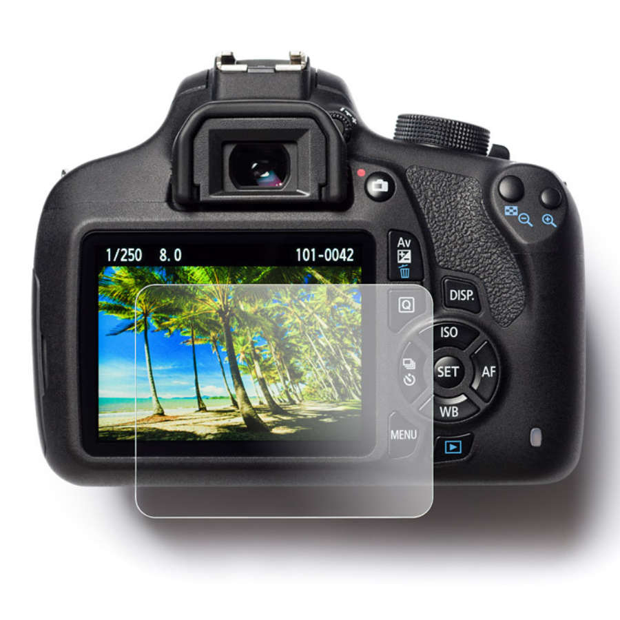 easyCover Tempered Glass Screen Protector for Canon R5 mark II Mirrorless Cameras
