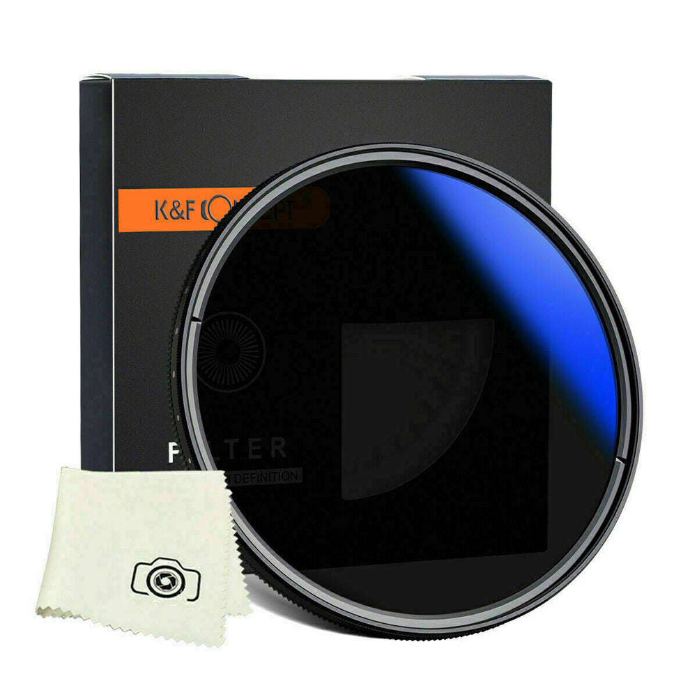K&F PRO 58mm Classic Series Slim Blue Multi Coated Variable ND2-ND400 filter-KF01.1109