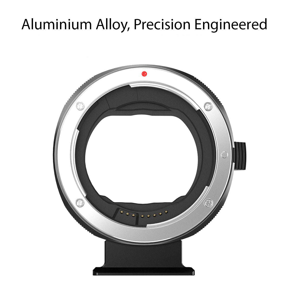 K&F PRO Auto Focus Lens Adapter for Canon EF & EF-S Lenses to Canon R Mount - KF06-467