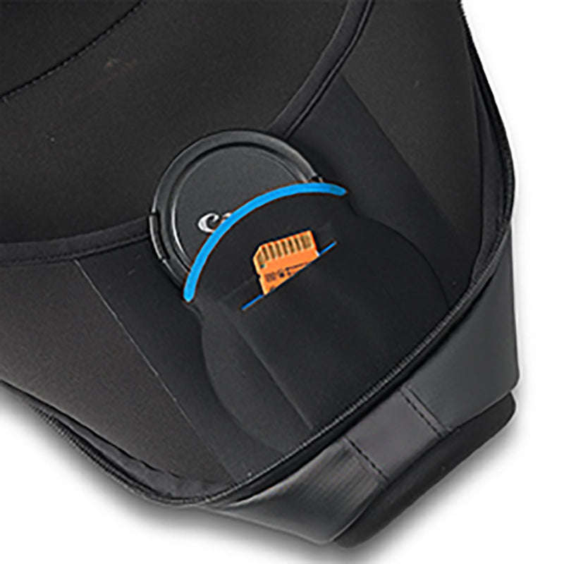Miggo Agua Camera Quickdraw Stormproof CSC Holster Black-Blue Small - MWAGCSCBB25