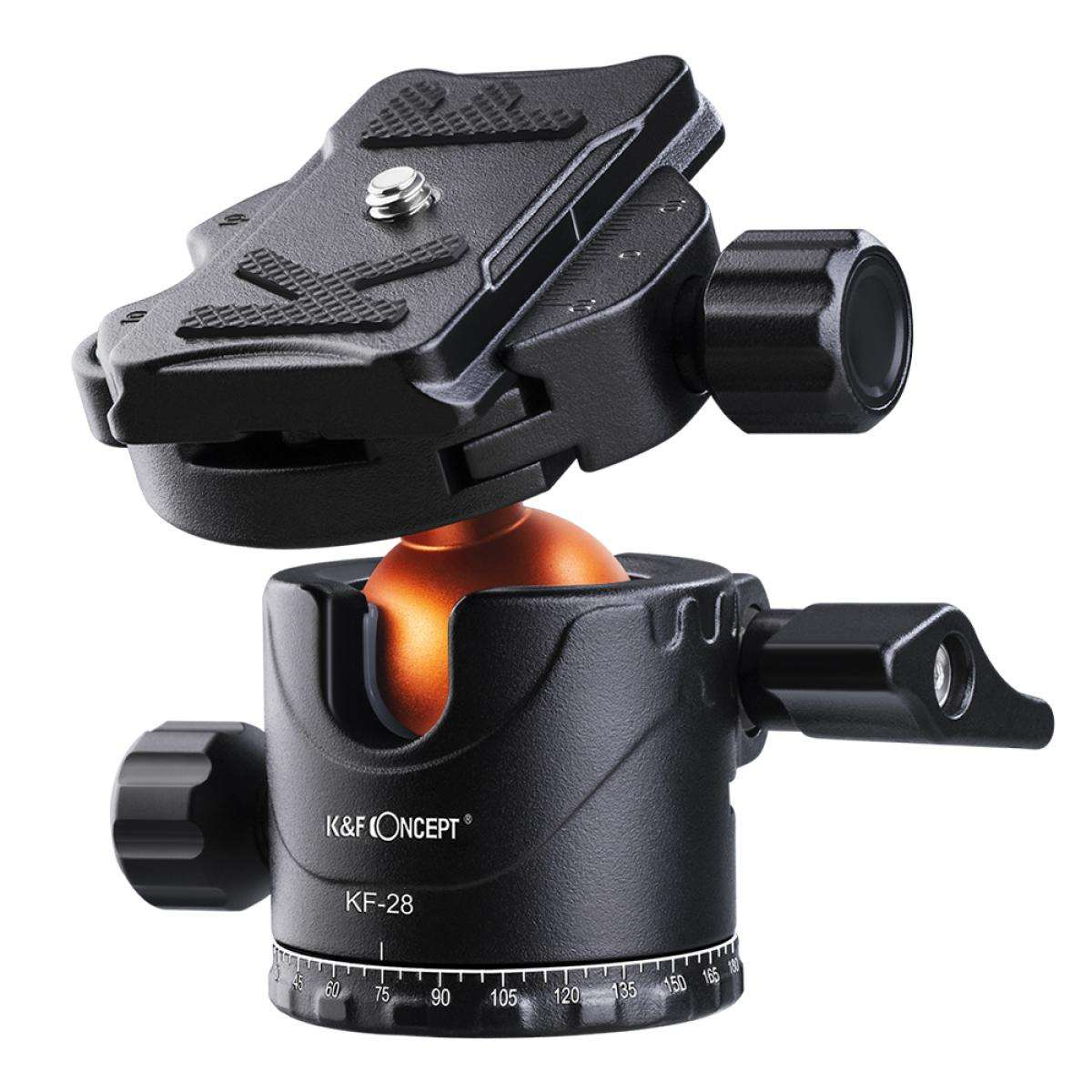 K&F Concept Professional 10 Kg Capacity Tripod Ball Head KF31-023V3