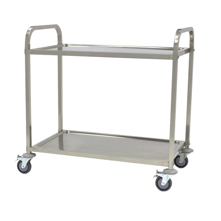 Trolley 2 Tier Stainless Steel