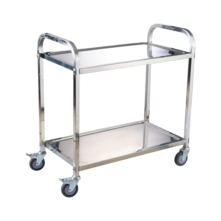 Trolley 2 Tier Stainless Steel