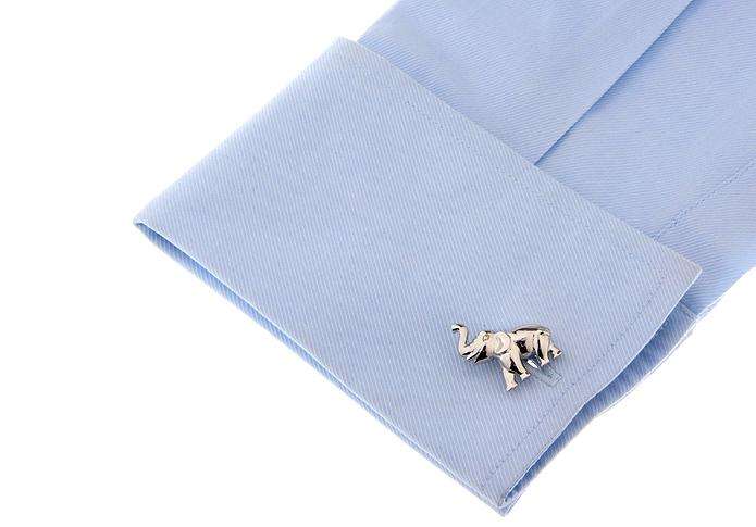 Elephant Cuff Links