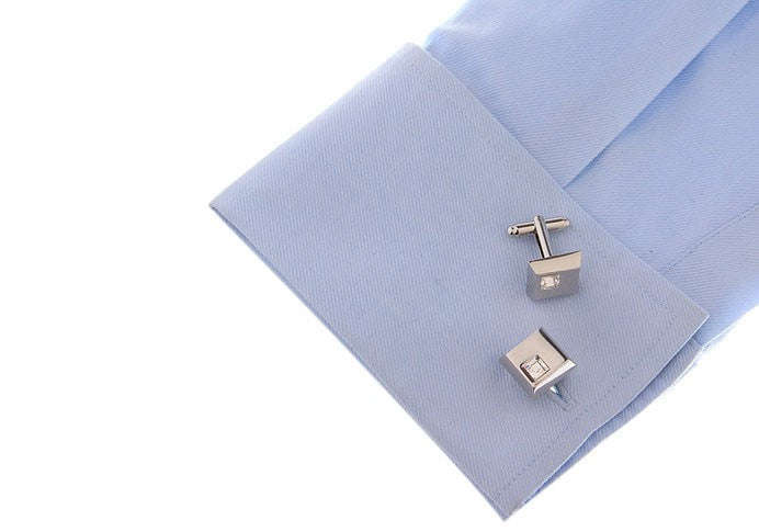 Diamont Cube Cuff Links