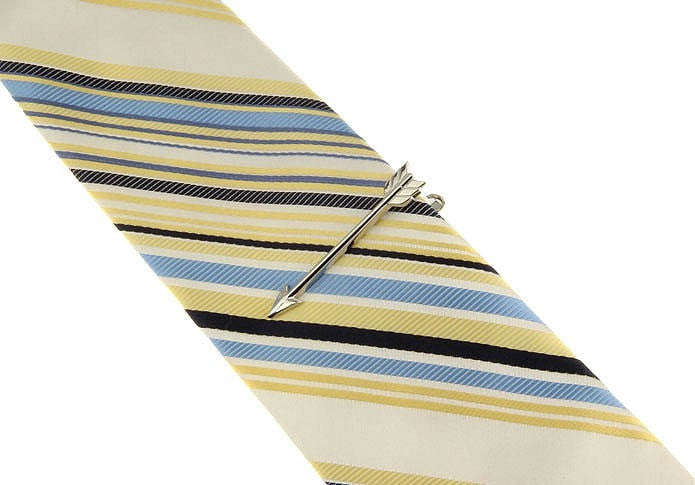 Silver Arrow Tie Bar