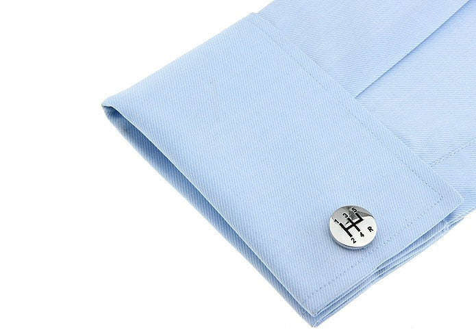 Gear Stick Cuff Links