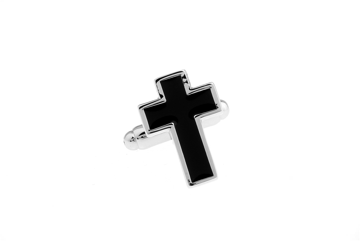 Christian Cross Cuff Links