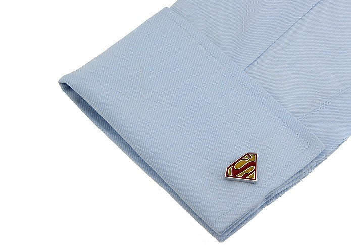 Superman Cuff Links - Colour