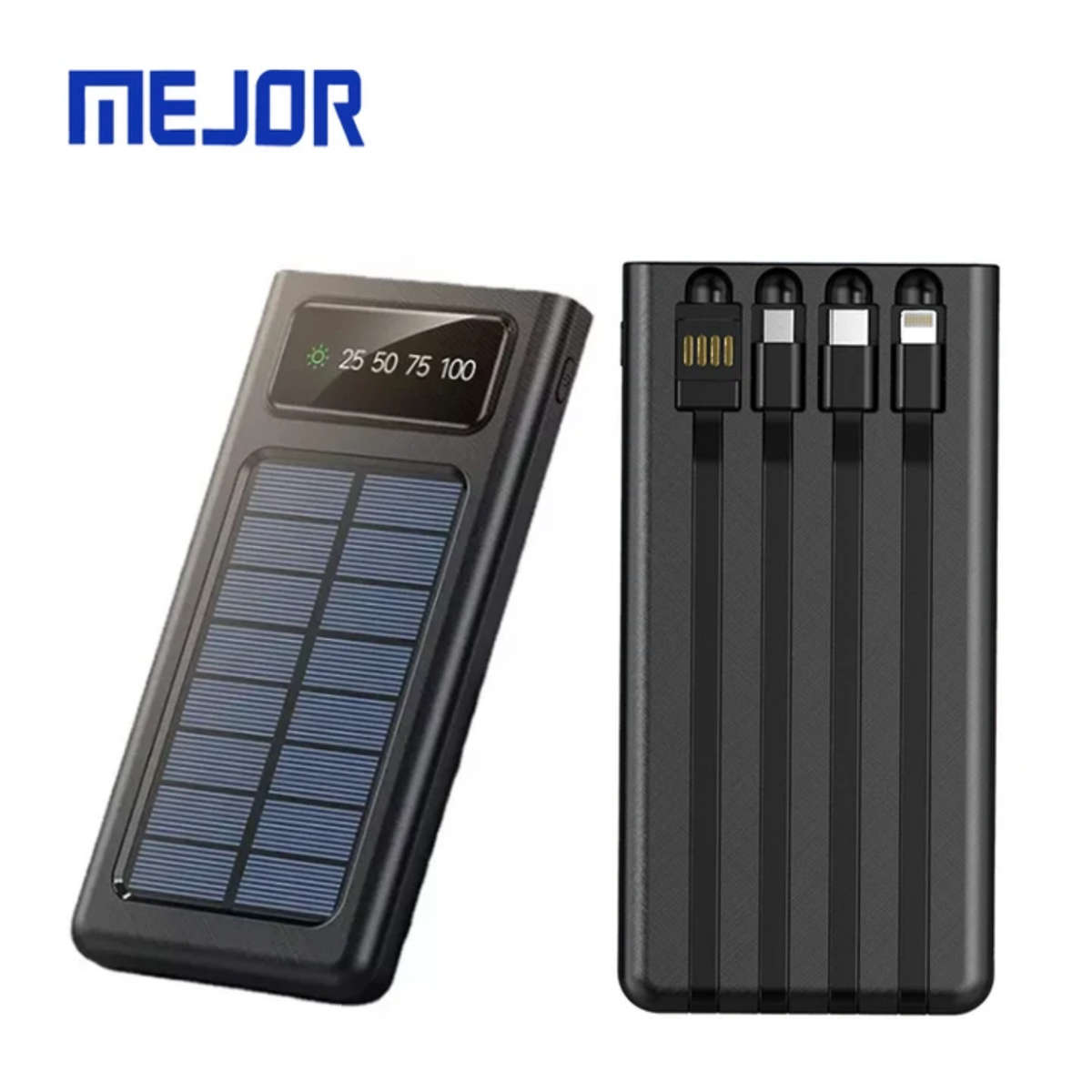 30000mah solar panel charger power bank