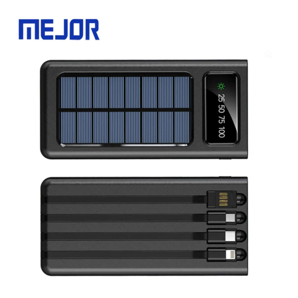 30000mah solar panel charger power bank