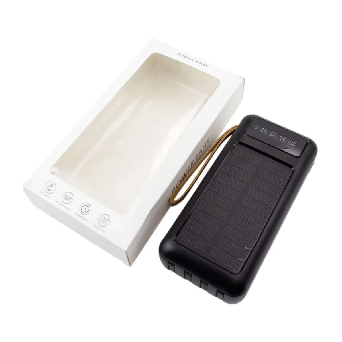 30000mah solar panel charger power bank