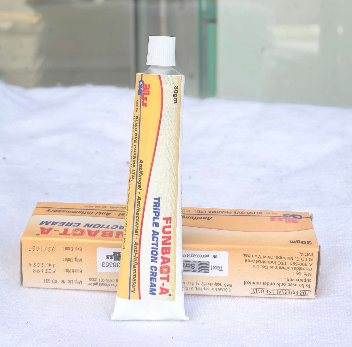 Funbact-A Triple Action Cream