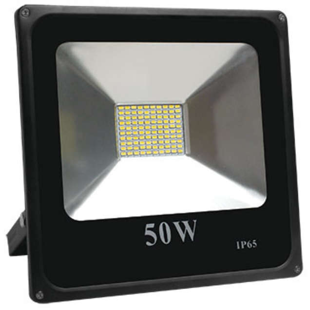 Pack Of 6 50W Warmwhite Led Alum. Flood Light Ip65 85/265Vac