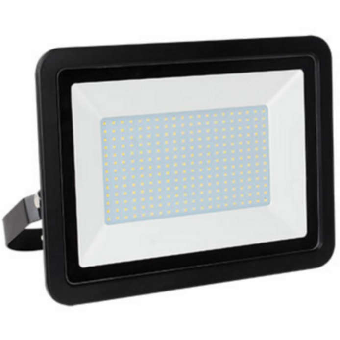 Pack Of 6 200W Cool White Led Alum. Flood Light Ip65 120-265Vac
