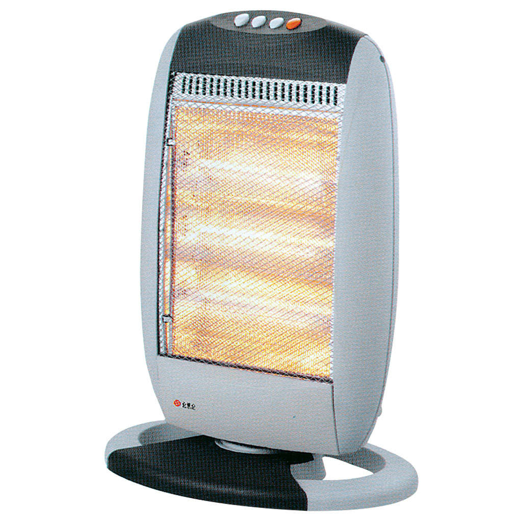 1200W 3 Bar Halogen Heater with Remote - Dynamics