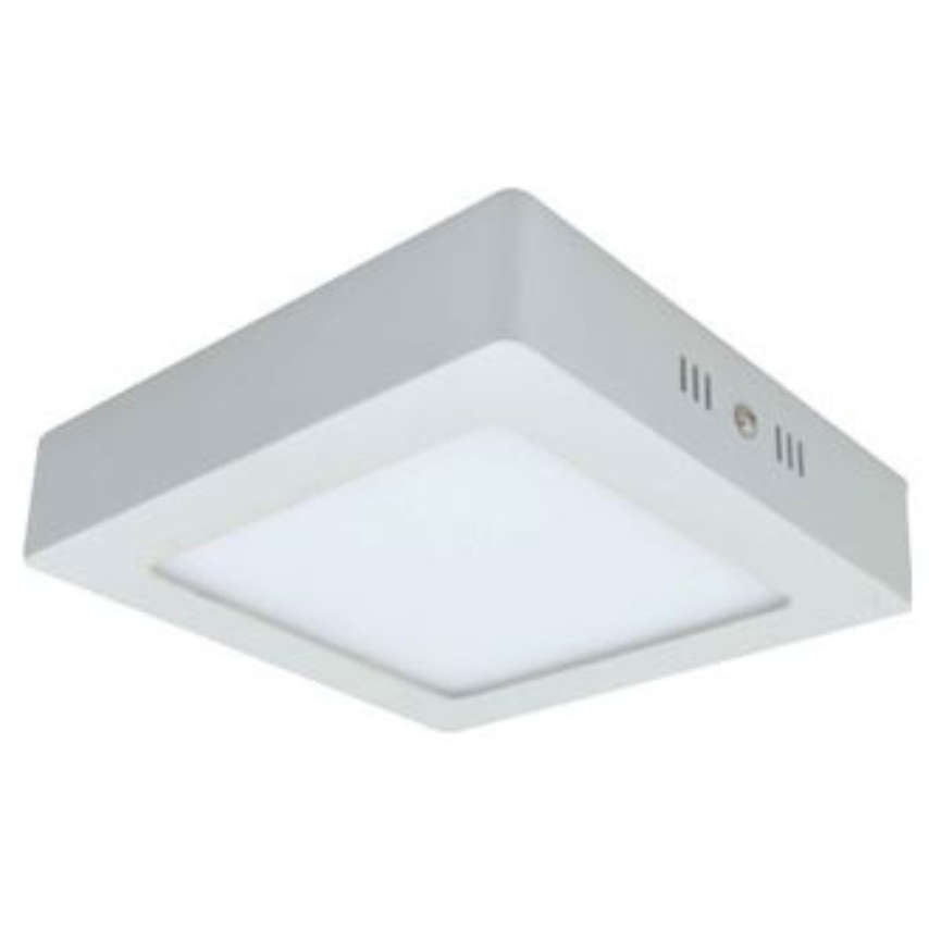 Pack Of 3 6W Warm White Square Surface Mount Led 120X120X40mm 85-265Vac