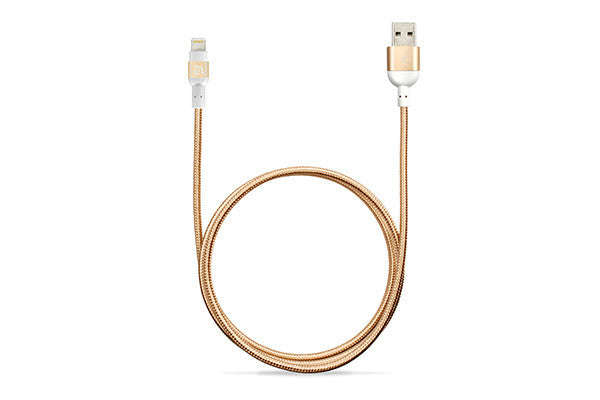 MFI - PeAk 120B - Lightning to USB Cable - Silver