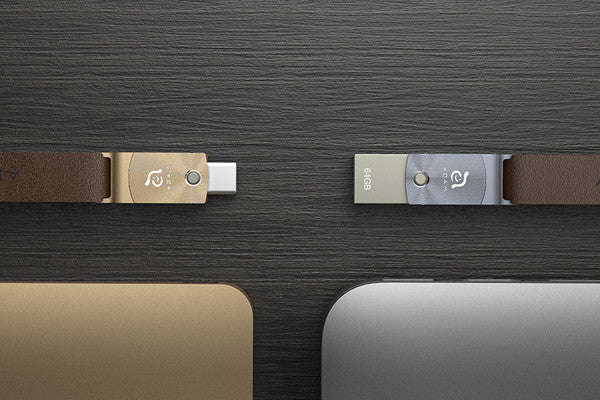 ROMA  64G  USB Type-C & USB 3.1 Memory Stick - Grey