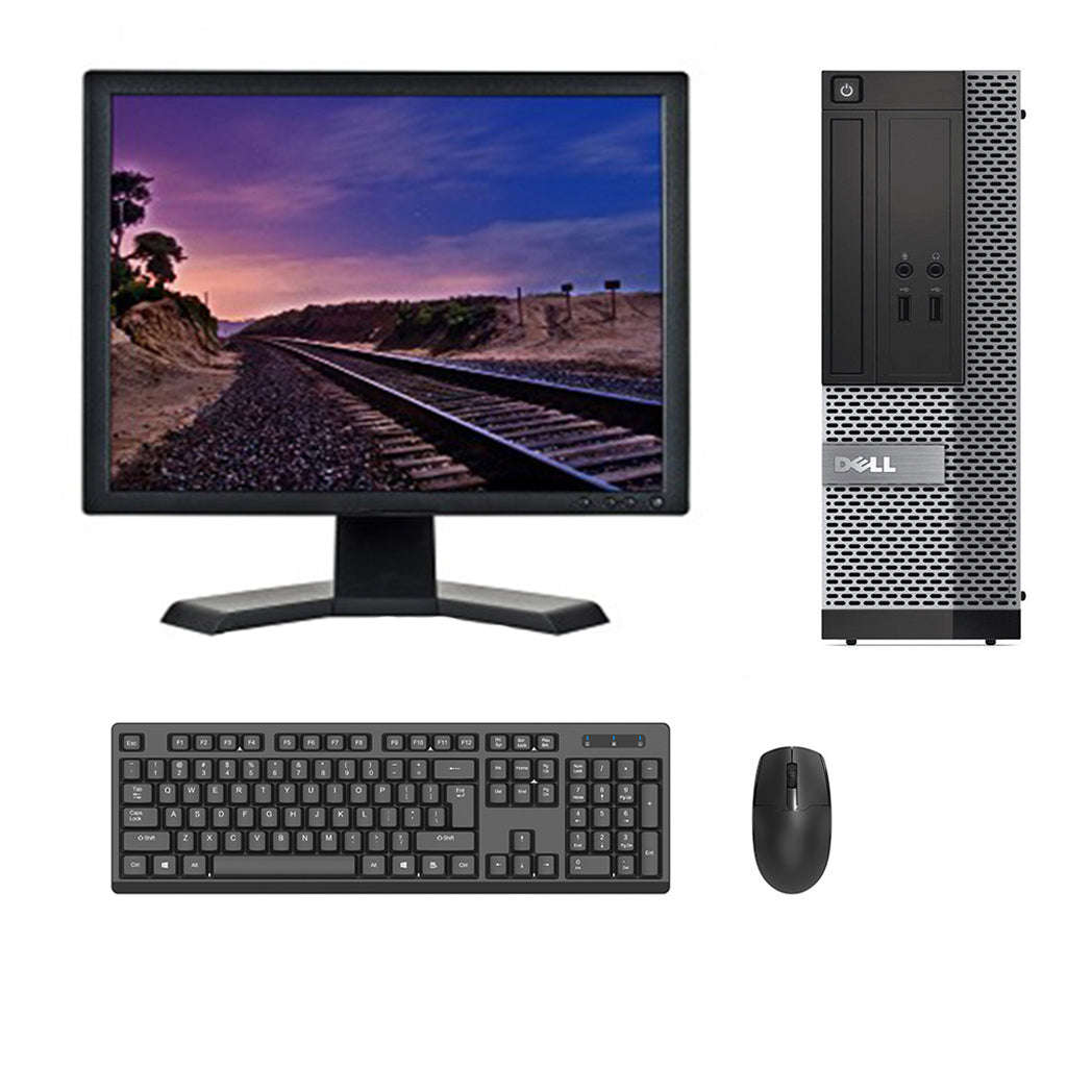 REFURBISHED - DELL OPTIPLEX 7010 SFF - I3 3220 - 4GB DDR3 - 500GB HDD - 17INCH - LCD - SQUARE - C...