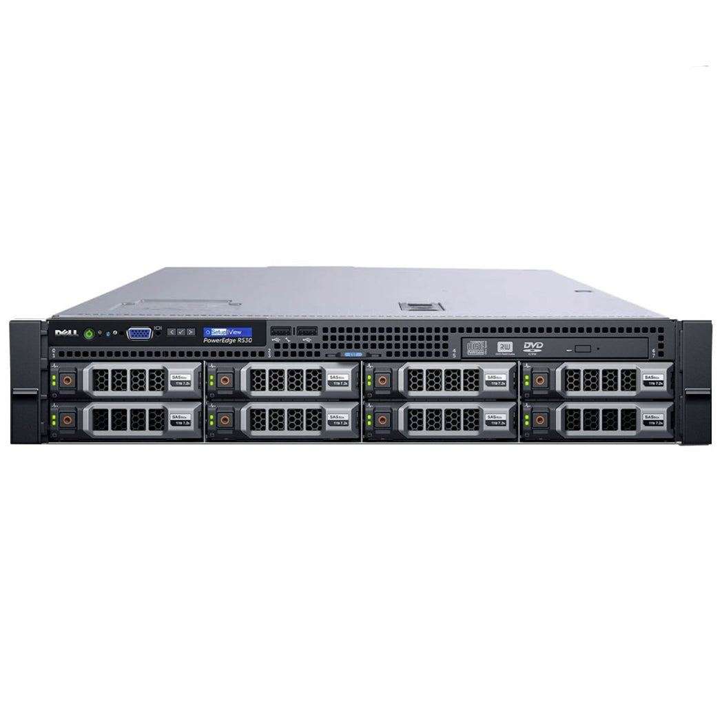 REFURBISHED - DELL POWEREDGE R530 - XEON E5-2630 V4 - 10 CORE CPU - 128GB RAM - 12TB STORAGE - SE...