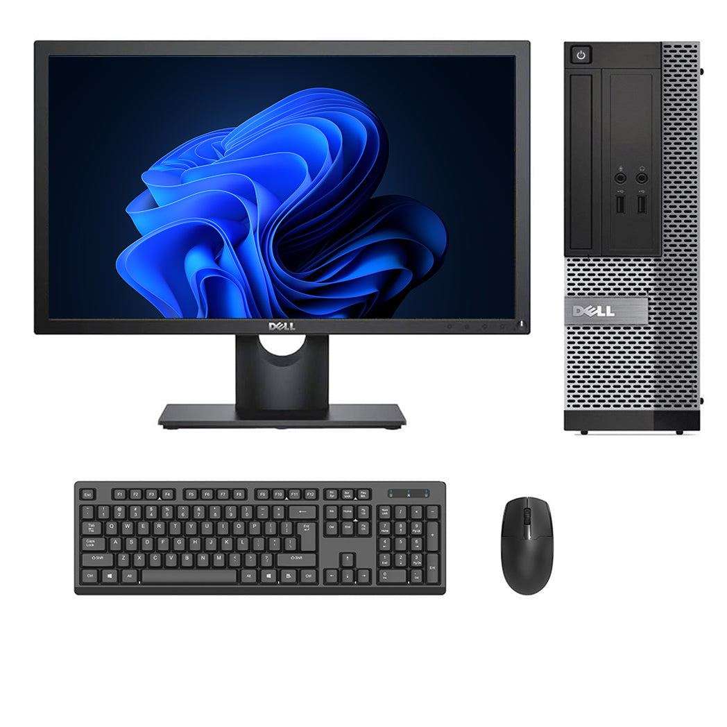 REFURBISHED - DELL OPTIPLEX 3020 SFF - I5 4460 - 8GB DDR3 - 500GB HDD - 19INCH - DELL - E1916H - ...