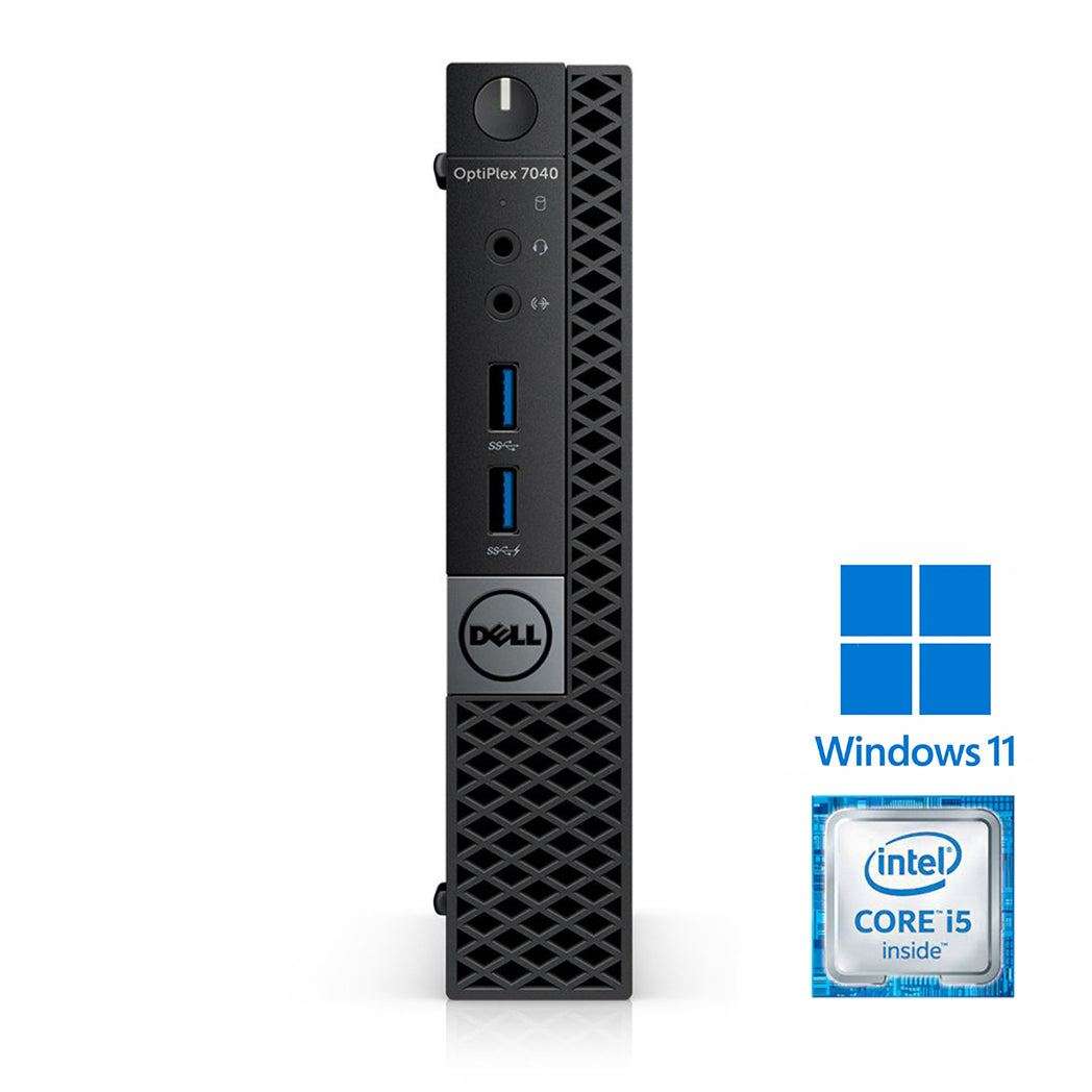 DELL OPTIPLEX 7040 MINI PC - I5 6500T - 8GB DDR4 - 128GB M.2 SSD - COMPUTER