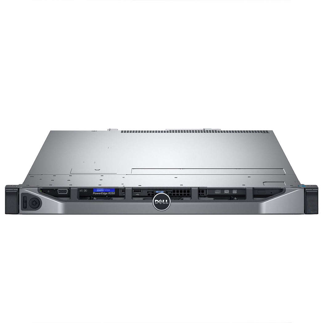 REFURBISHED - DELL POWEREDGE R330 - XEON E3-1240 V6 - 4 CORE CPU - 32GB RAM - 12TB STORAGE - SERVER