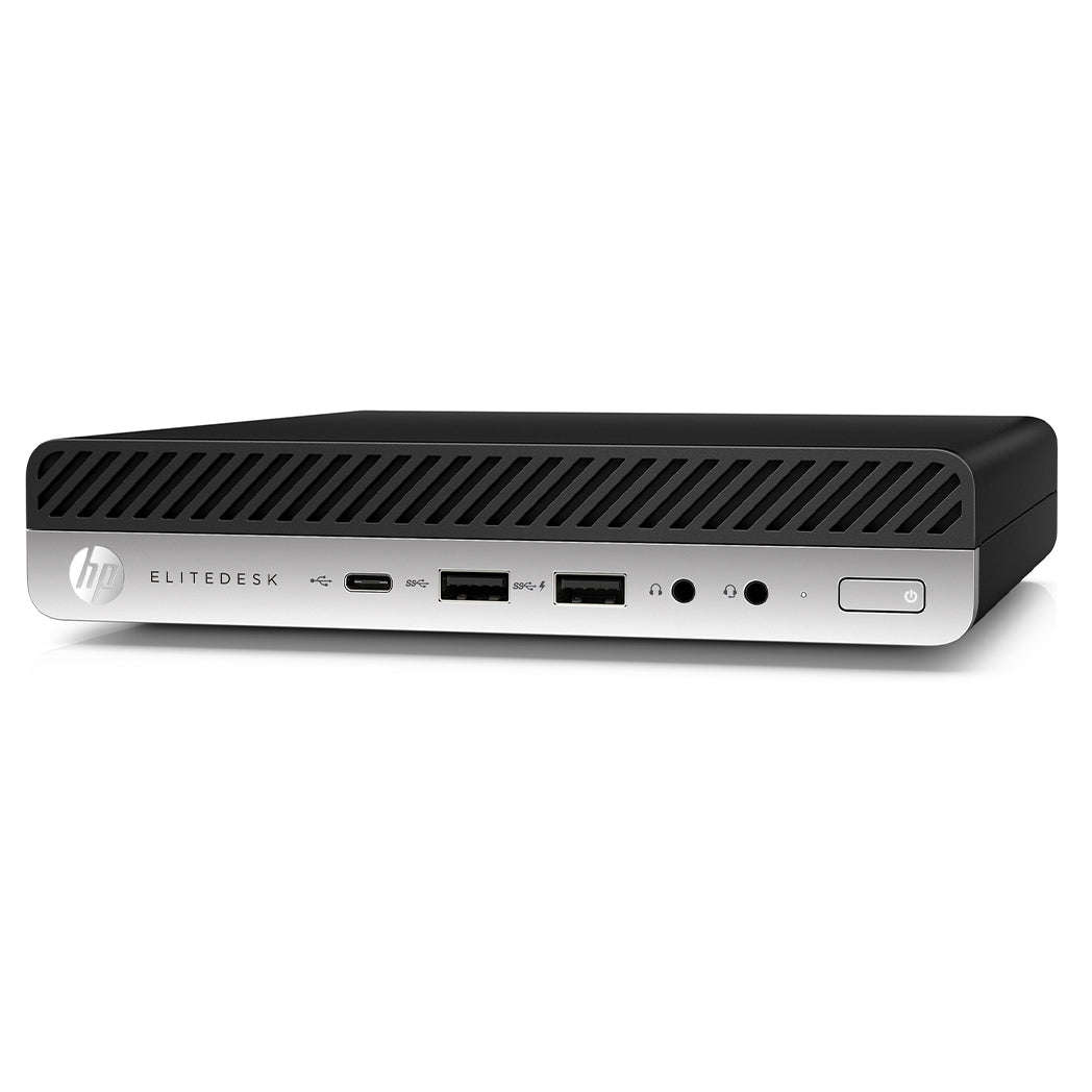 REFURBISHED - HP ELITEDESK 705 G4 MINI PC - AMD RYZEN 3 PRO - 8GB DDR4 - 256GB SSD - COMPUTER