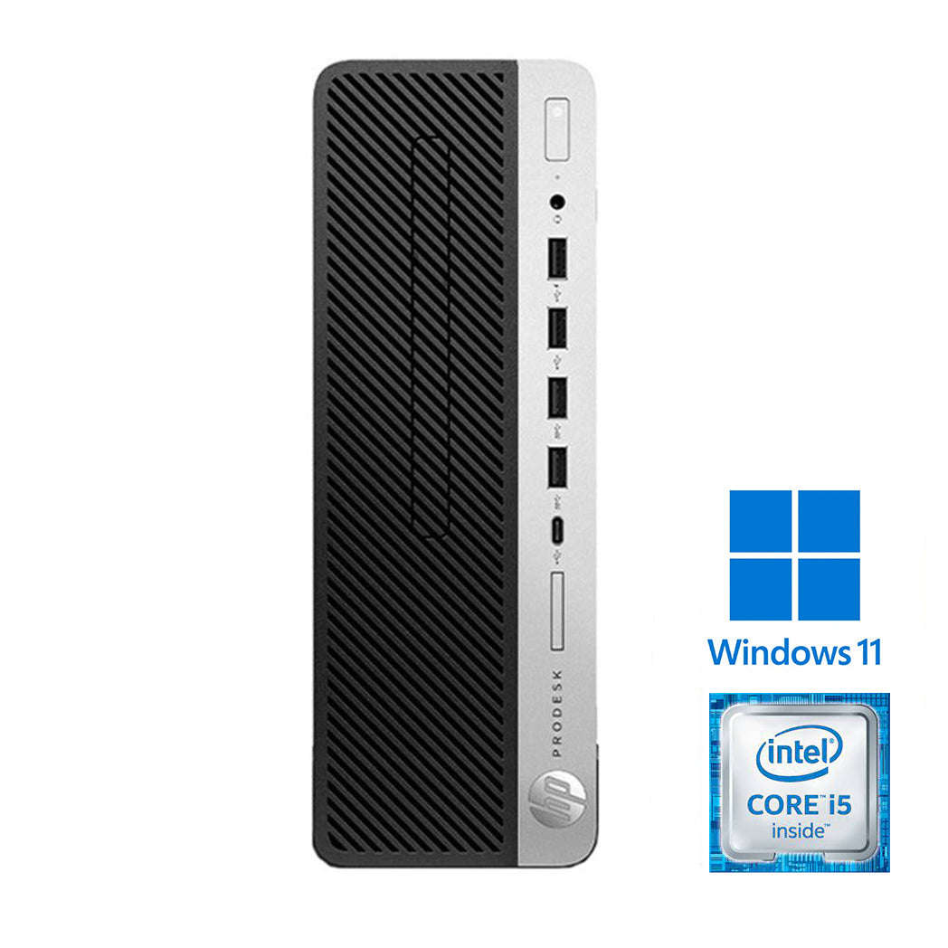 REFURBISHED - HP PRODESK 600 G3 SFF - I5 6500 6TH GEN - 8GB DDR4 - 256GB NVME SSD - COMPUTER