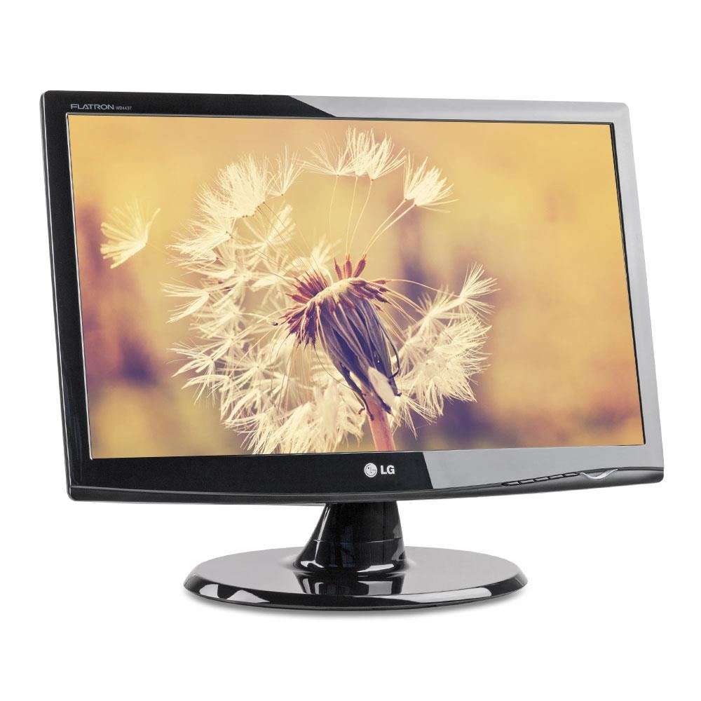 LG 24" VGA & DVI LED Desktop Monitor - Refurbished