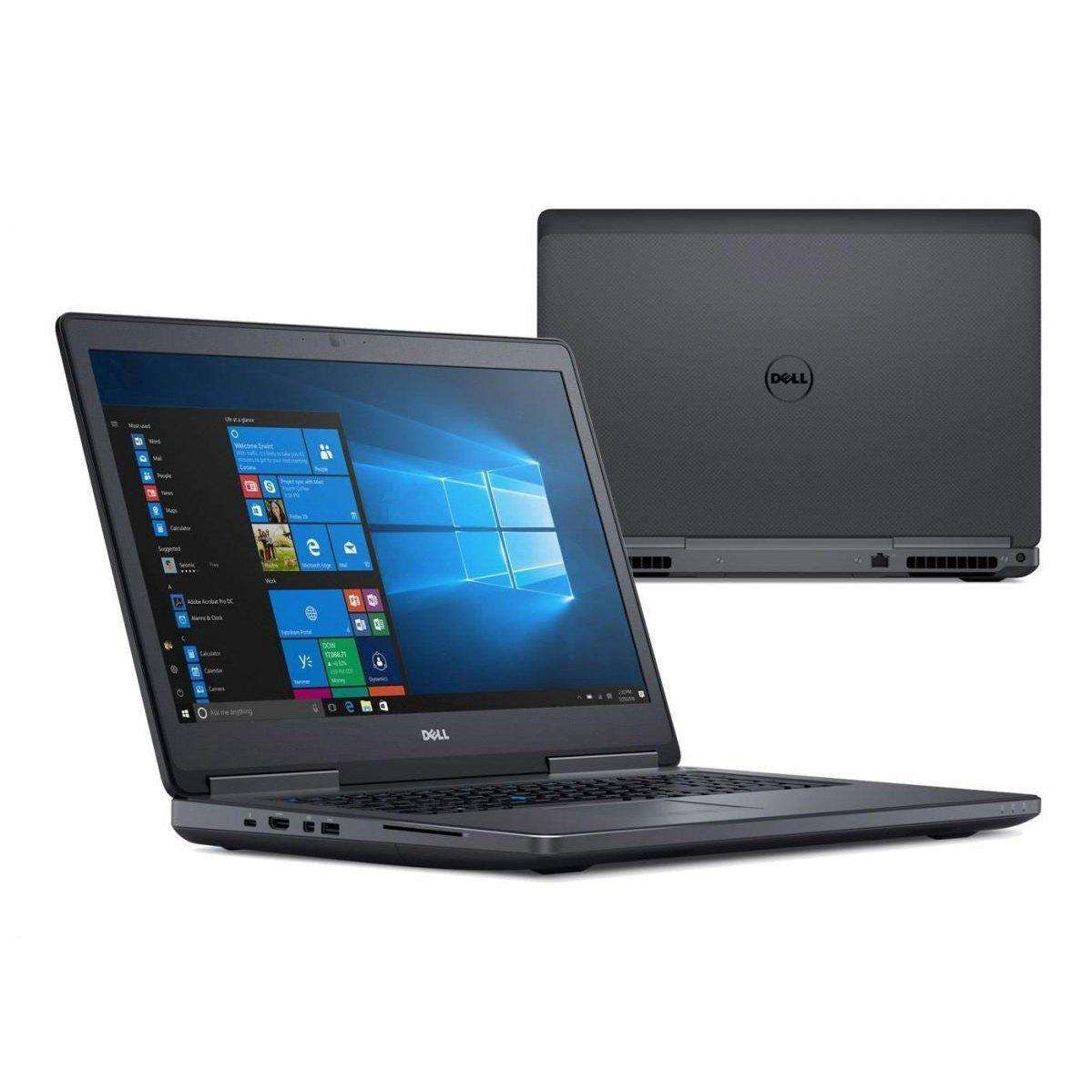 DELL PRECISION 7720 - I7 7820HQ - 32GB DDR4 - 512GB M.2 SSD - 4GB NVIDIA QUADRO M1200 - 17.3INCH ...
