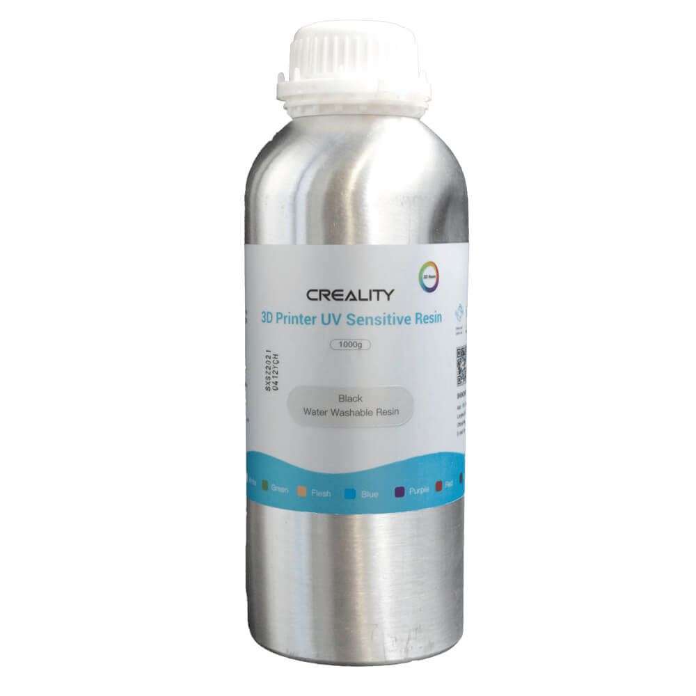 Creality Water Washable UV Resin - Black - 500g